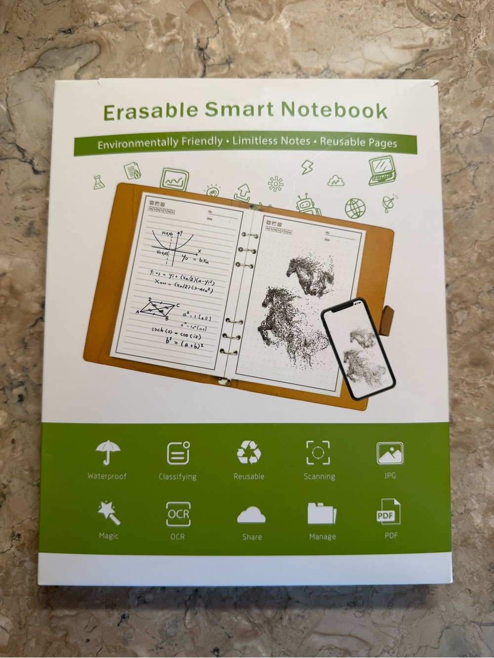 Infinity Erasable Smart Notebook - Reusable Tablet